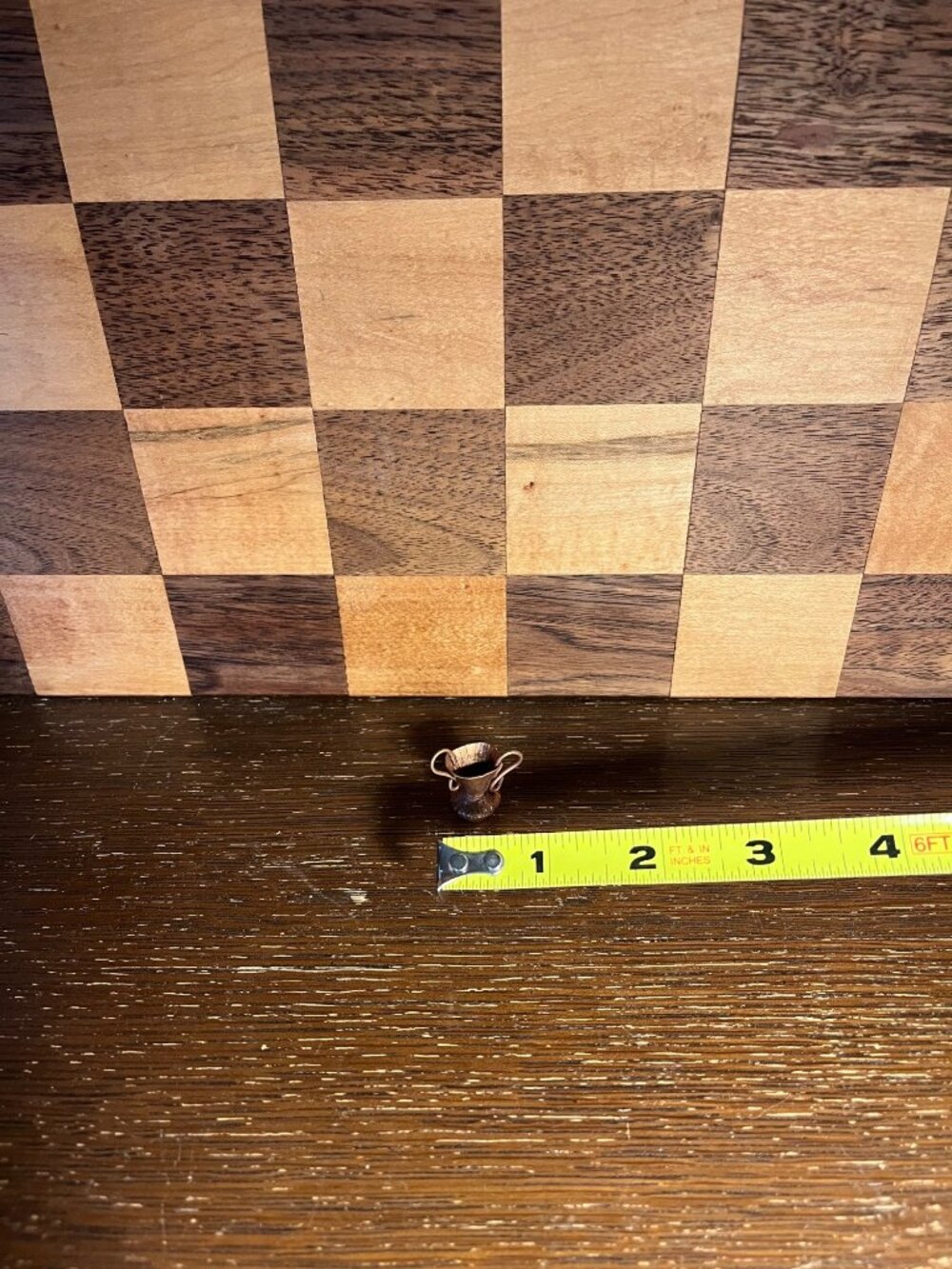 Miniature Copper Pitcher - Picture 2 of 3